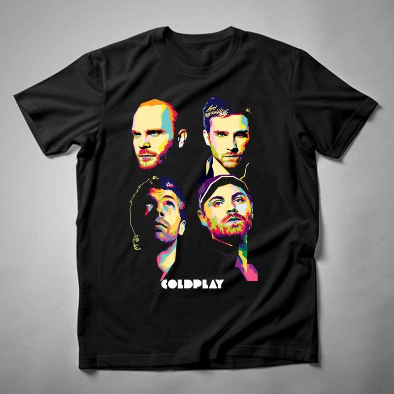 Férfi póló Coldplay ART