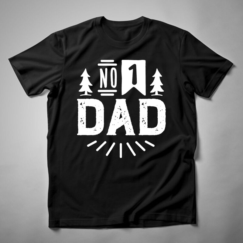 Férfi póló No 1 Dad Fák