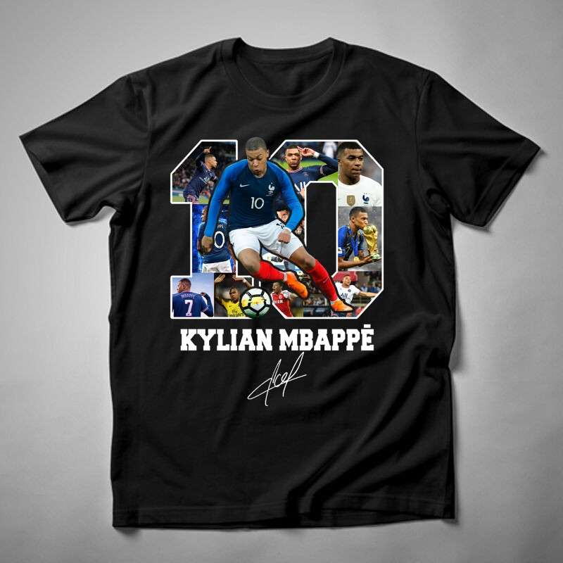 Férfi póló Kylian Mbappé