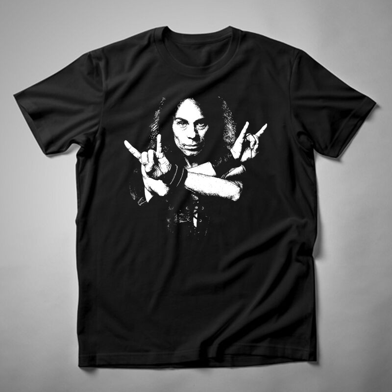 Férfi póló Ronnie James Dio