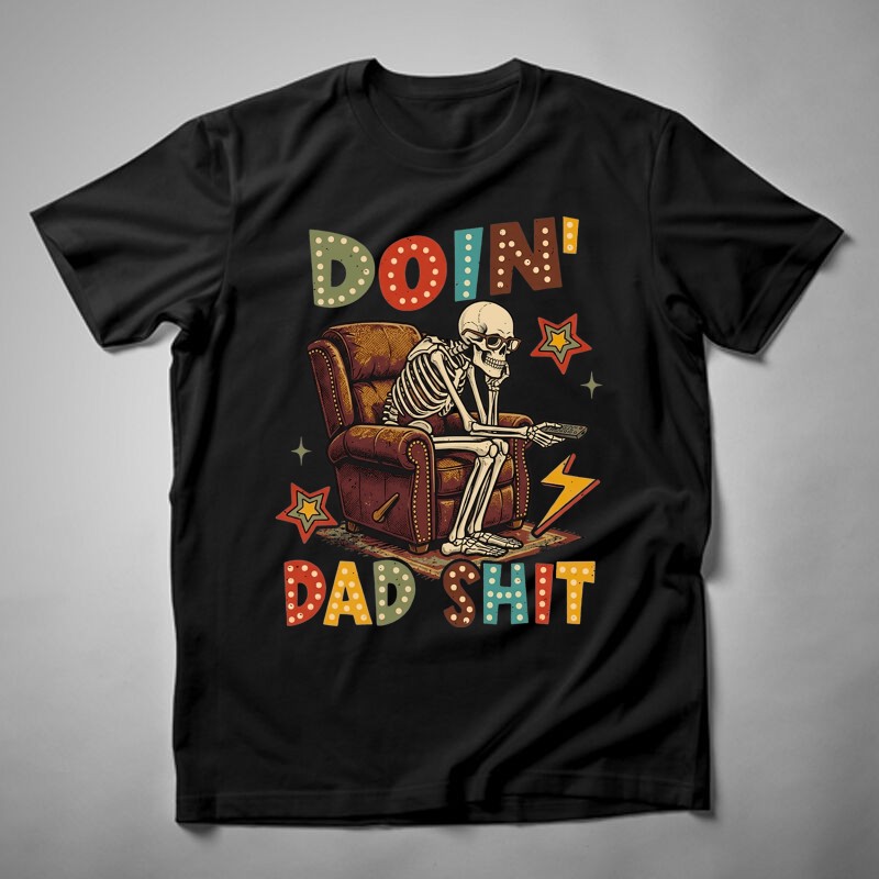 Férfi póló Doin' Dad Shit