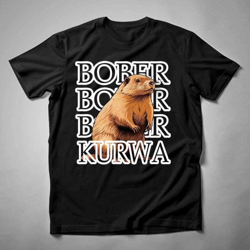 Férfi póló Bober Kurwa 2.0
