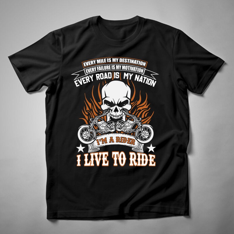 Férfi póló I Am A Rider