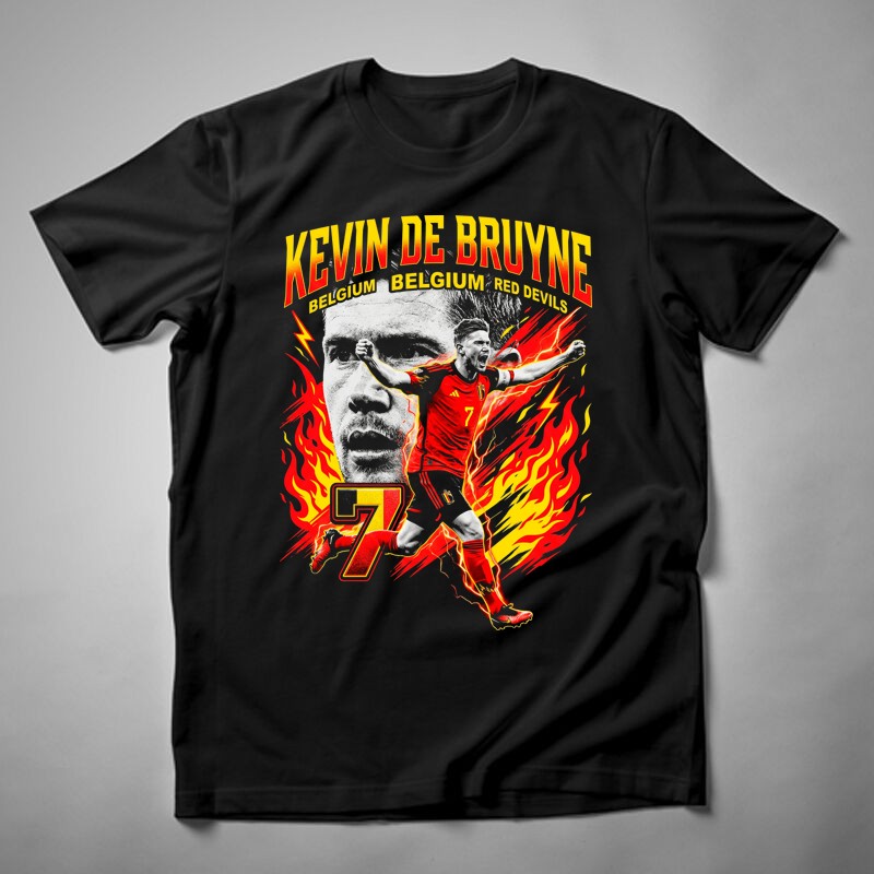 Férfi póló Kevin De Bruyne Bootleg