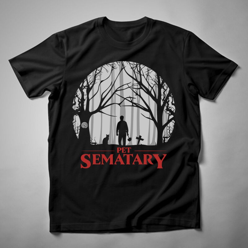 Férfi póló Pet Sematary