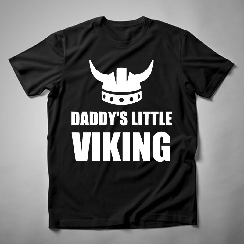 Férfi póló Daddy's Little Viking 2.0