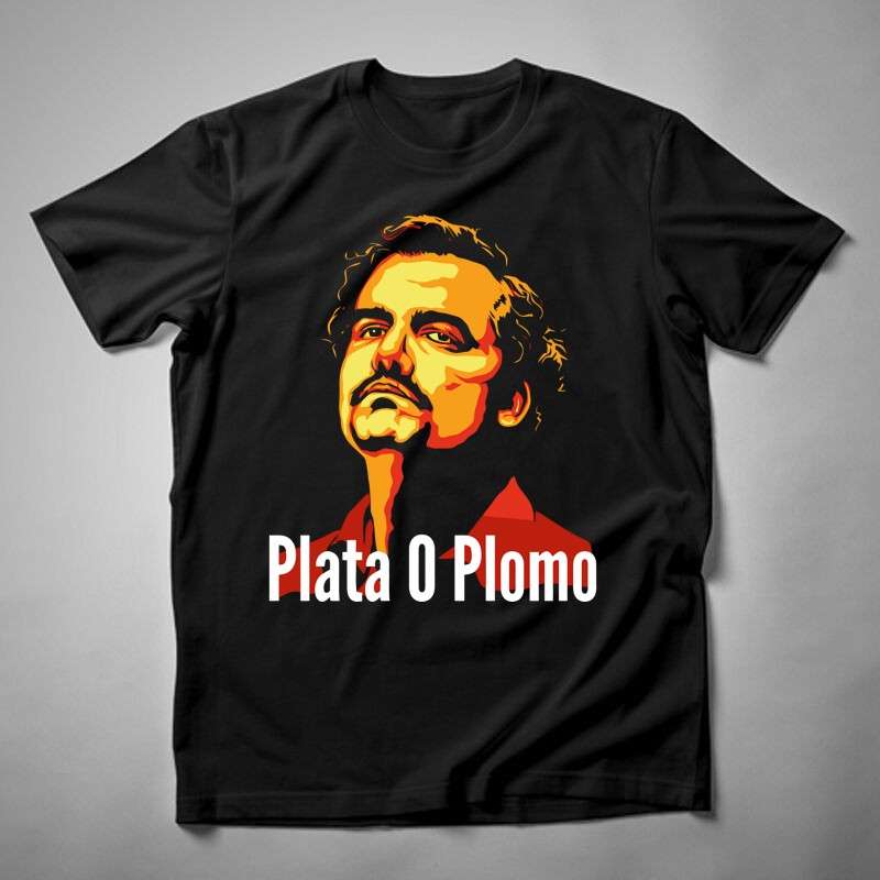 Férfi póló Plata O Plomo
