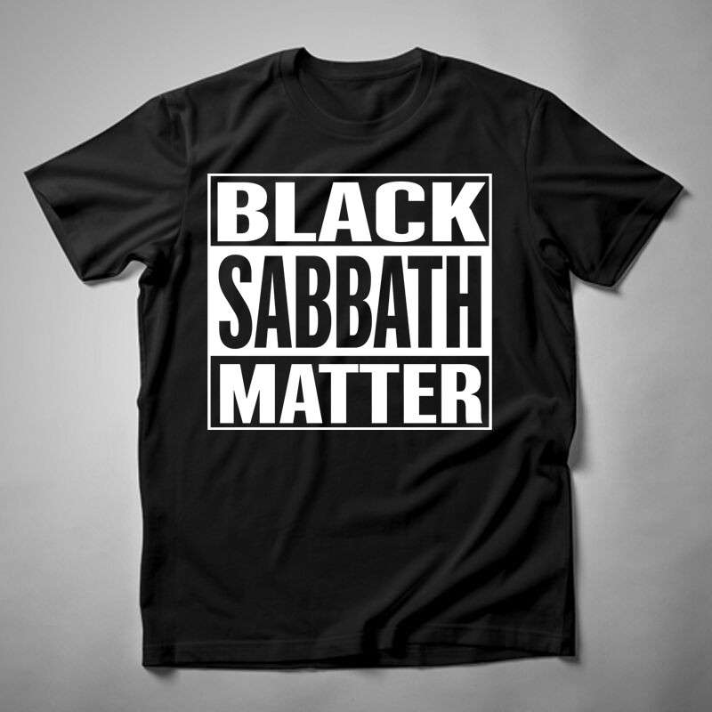 Férfi póló Black Sabbath Matter