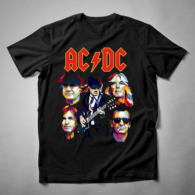 Férfi póló ACDC ART