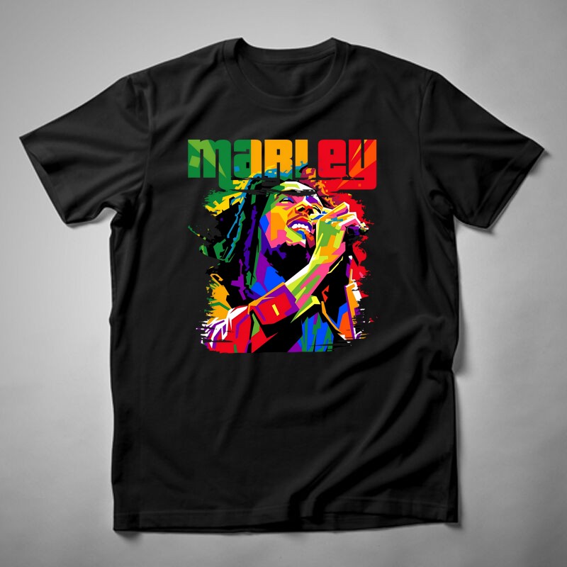 Férfi póló Bob Marley ART