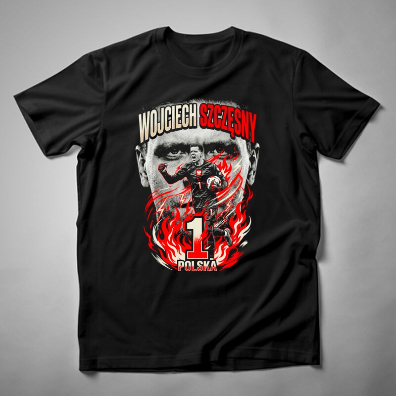 Férfi póló Wojciech Szczesny Bootleg