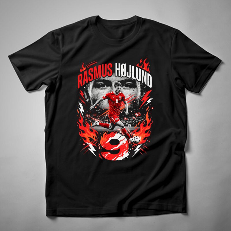 Férfi póló Rasmus Hojlund Bootleg