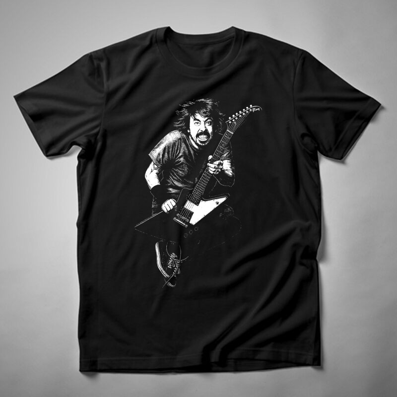 Férfi póló Dave Grohl Jump