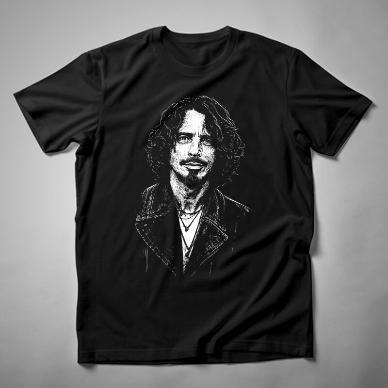 Férfi póló Chris Cornell