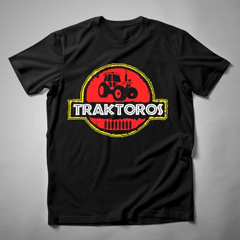 Férfi póló Traktoros