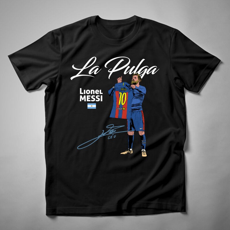 Férfi póló Messi La Pulga