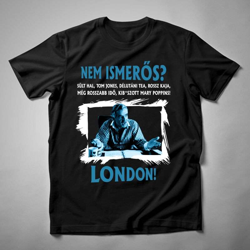Férfi póló Nem Ismerős London