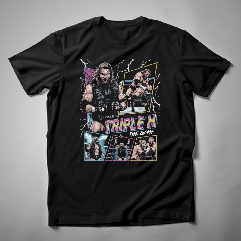 Férfi póló Triple H Bootleg