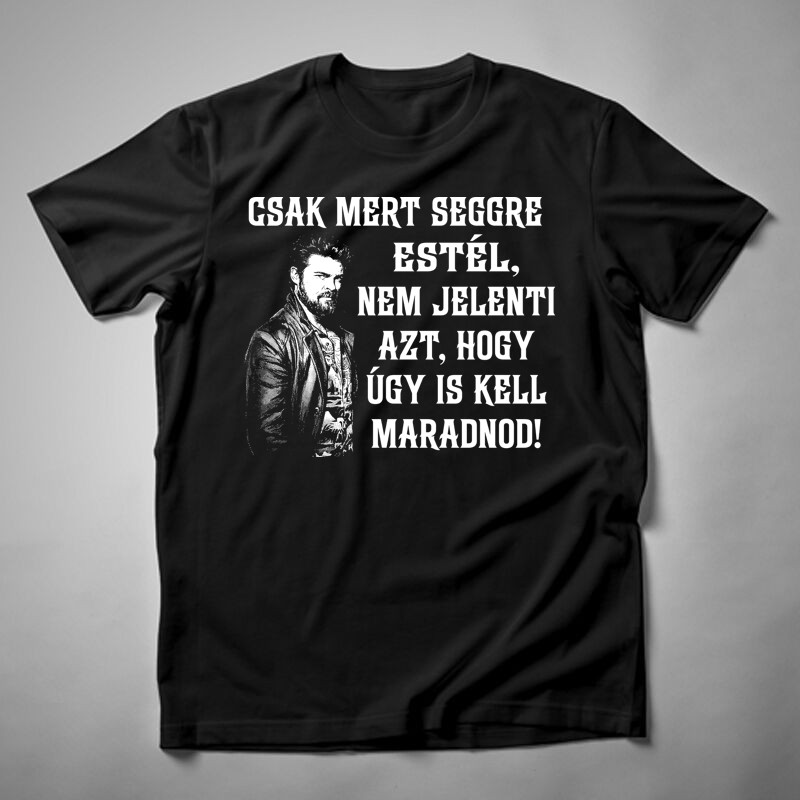 Férfi póló Billy Butcher Csak Mert Seggre Ültél