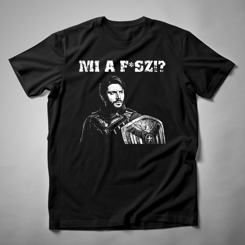 Férfi póló Katonasrác Mi A Fasz