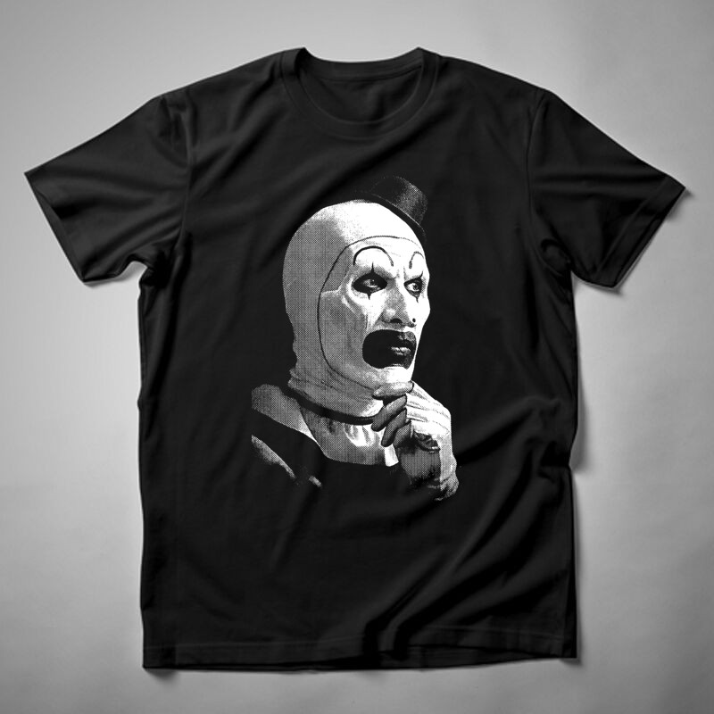 Férfi póló Art The Clown Face