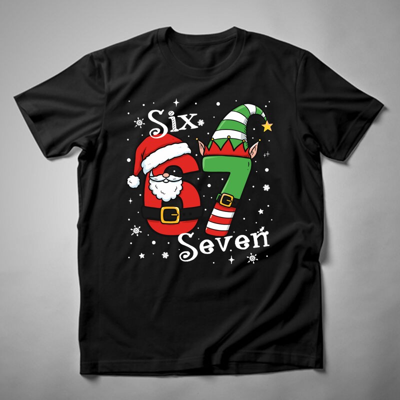Férfi póló 67 Six Seven Karácsony