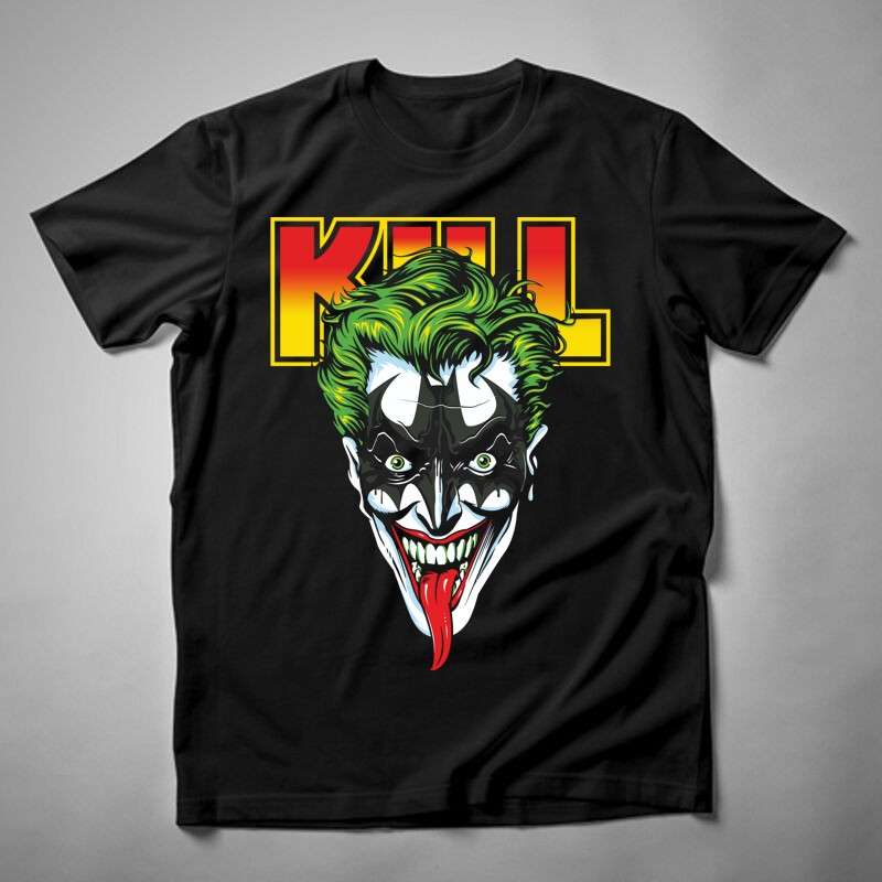 Férfi póló Joker Kill
