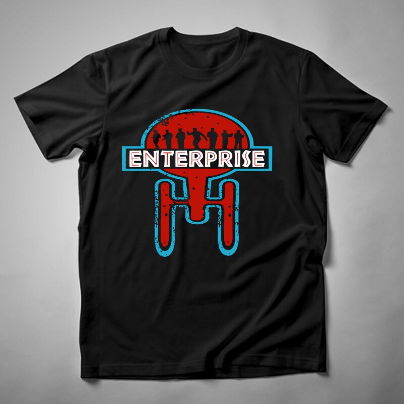 Férfi póló Enterprise