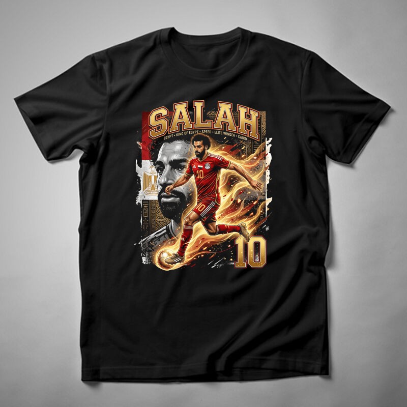 Férfi póló Salah Bootleg