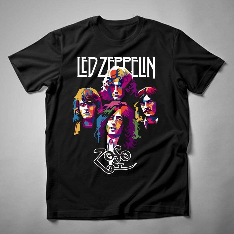 Férfi póló Led Zeppelin ART