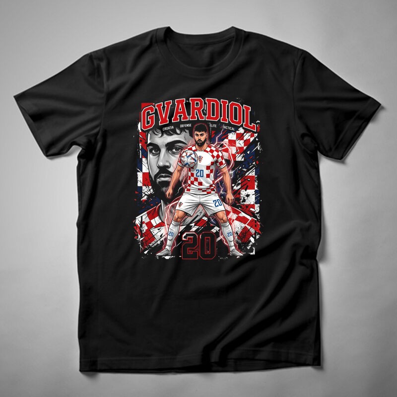 Férfi póló Gvardiol Bootleg