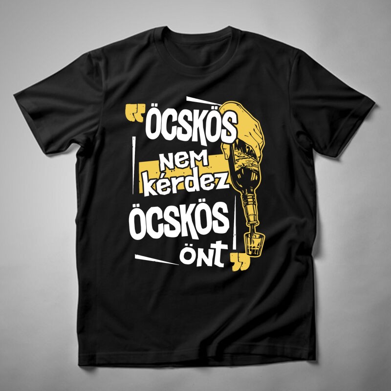 Férfi póló Öcskös Nem Kérdez Öcskös Önt