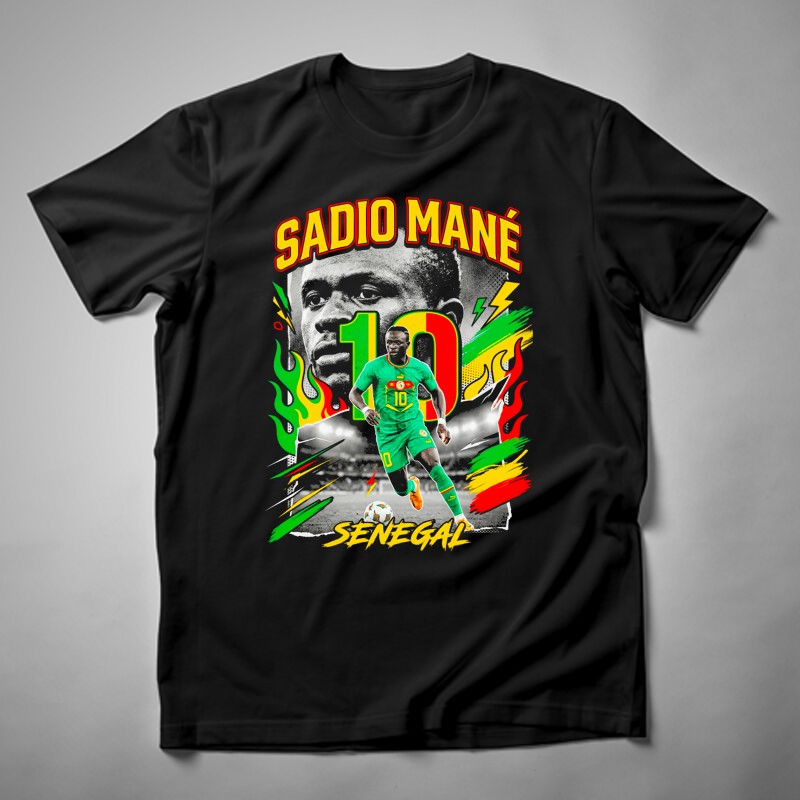 Férfi póló Sadio Mane Bootleg