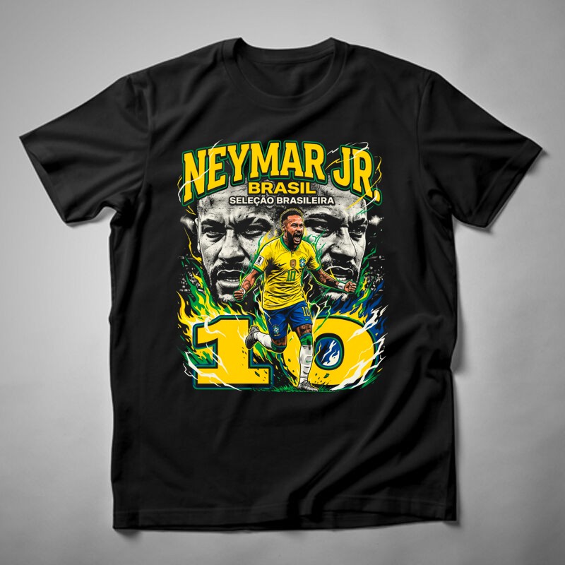 Férfi póló Neymar Bootleg