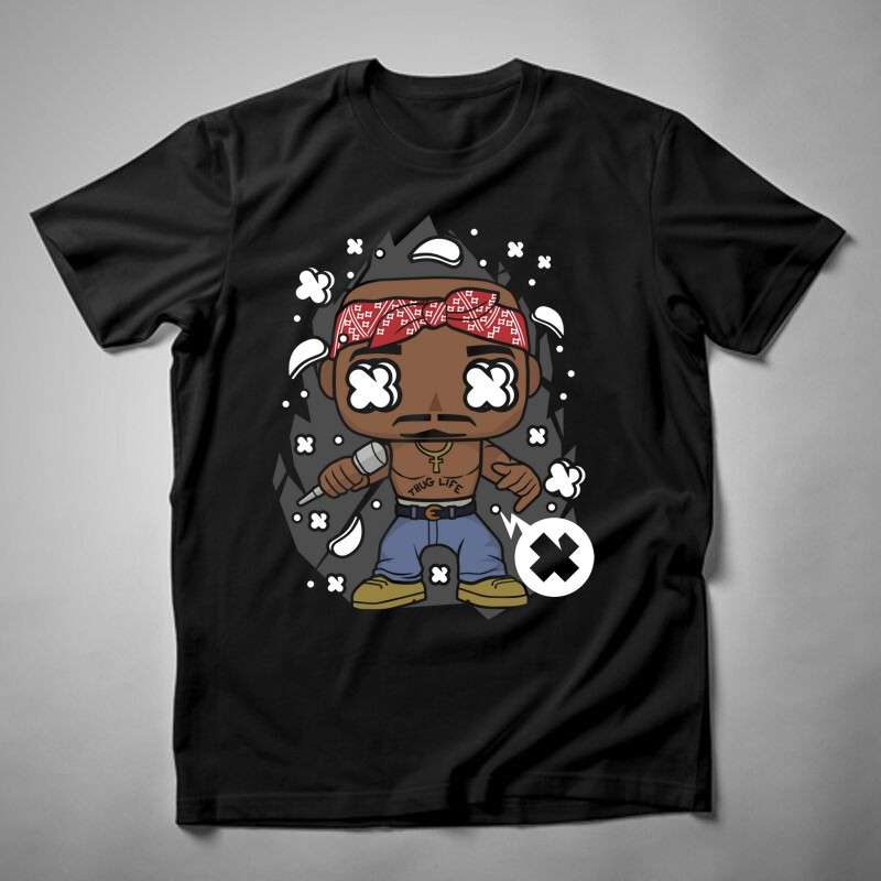 Férfi póló 2Pac