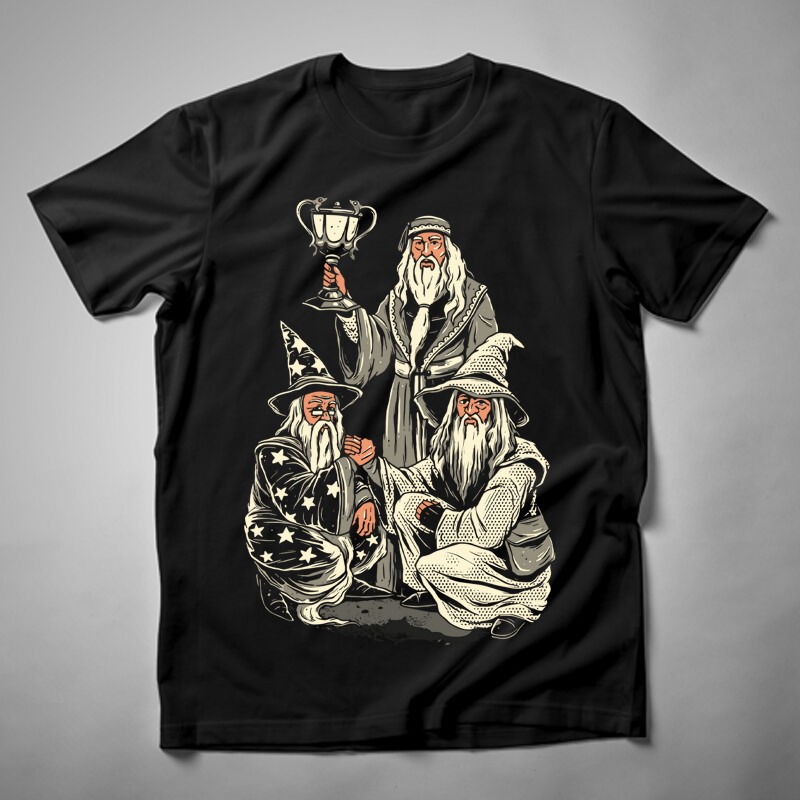 Férfi póló Varázslók