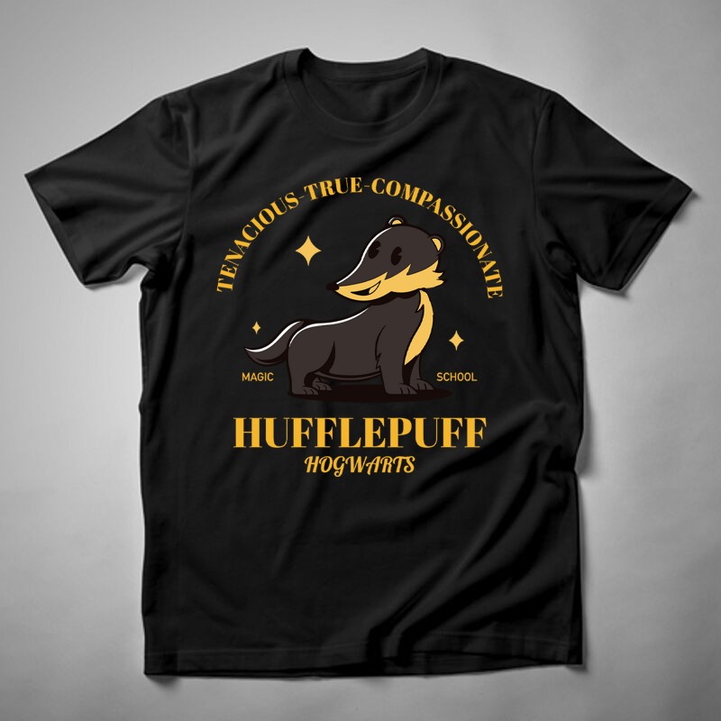 Férfi póló Hufflepuff