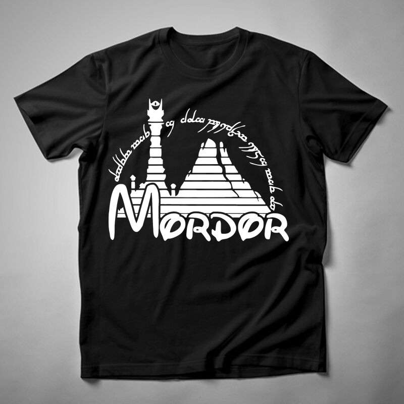 Férfi póló Mordor
