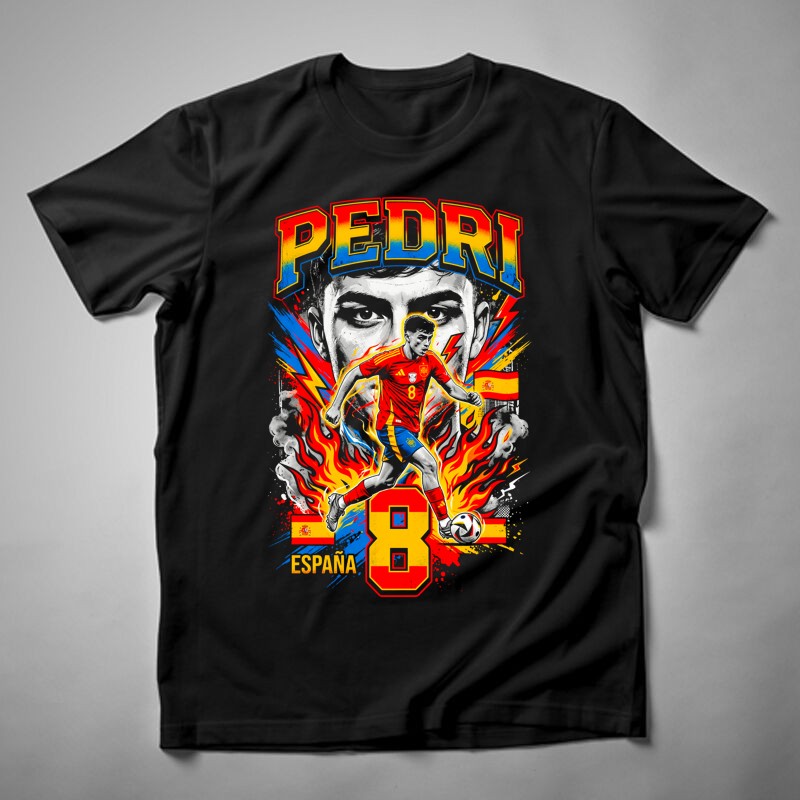 Férfi póló Pedri Bootleg 2.0
