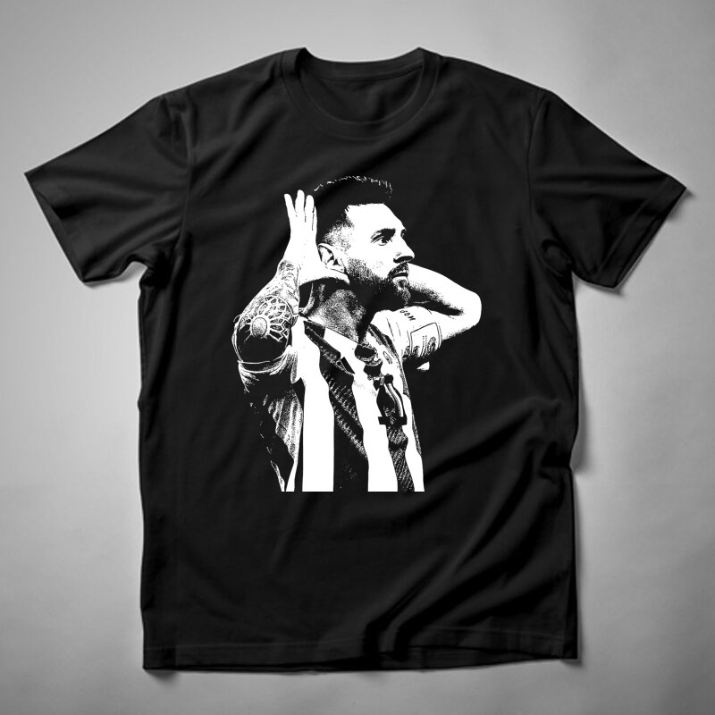 Férfi póló Messi A Világbajnokságon