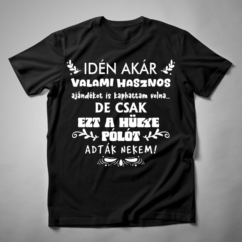 Férfi póló Idén Akár Hasznos Ajándék
