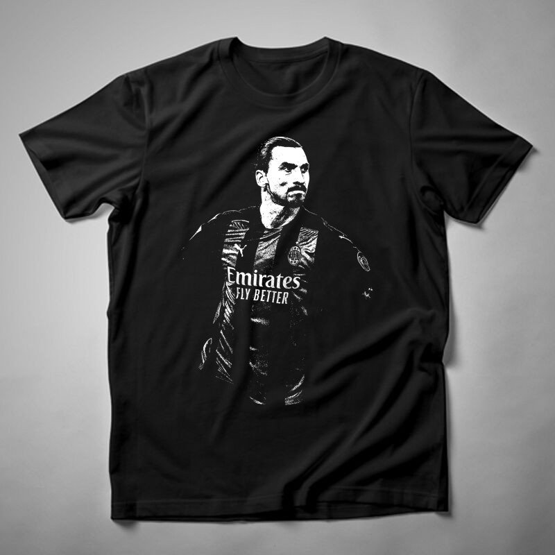 Férfi póló Zlatan Ibrahimovic Milan 2.0