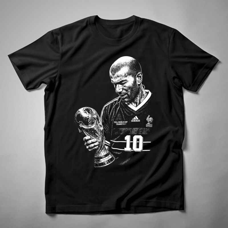Férfi póló Zidane Világbajnok