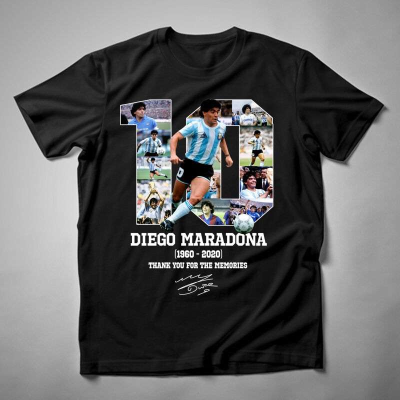 Férfi póló Diego Maradona