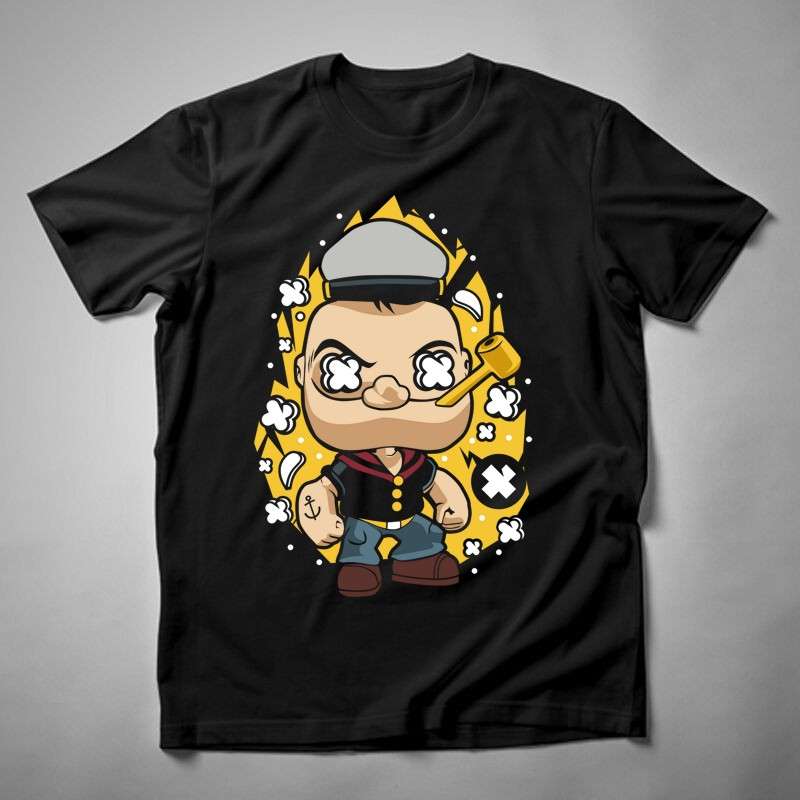 Férfi póló Popeye