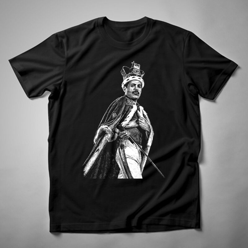 Férfi póló Freddie Mercury King