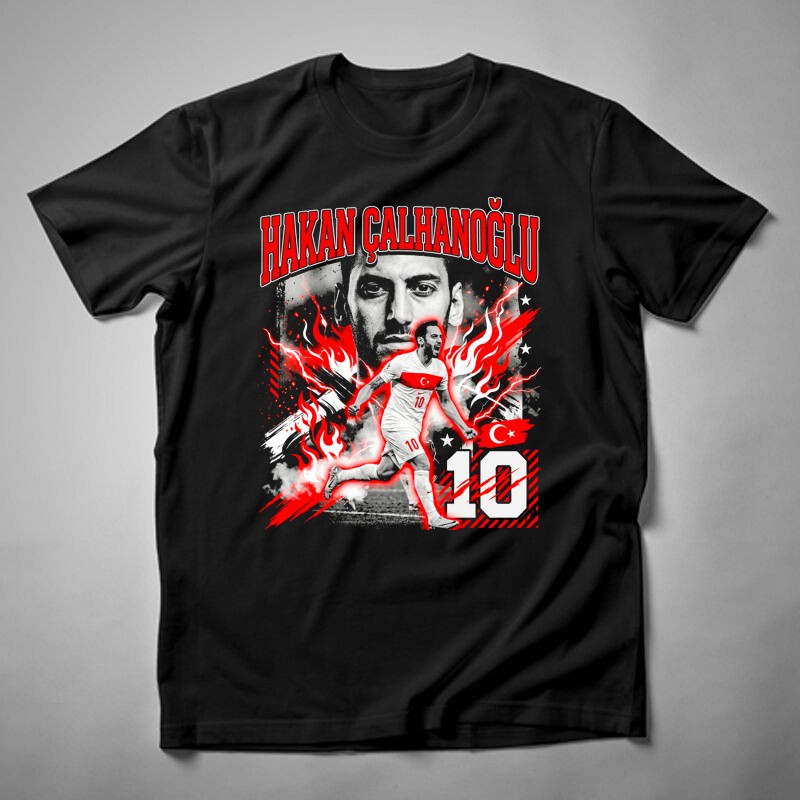 Férfi póló Hakan Calhanoglu Bootleg
