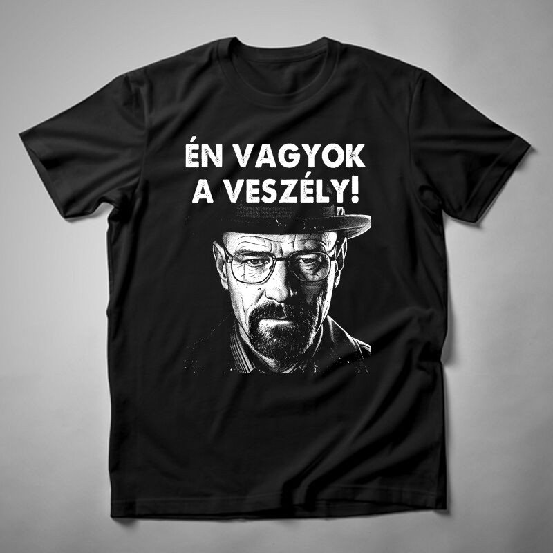 Férfi póló Heisenberg Én Vagyok A Veszély