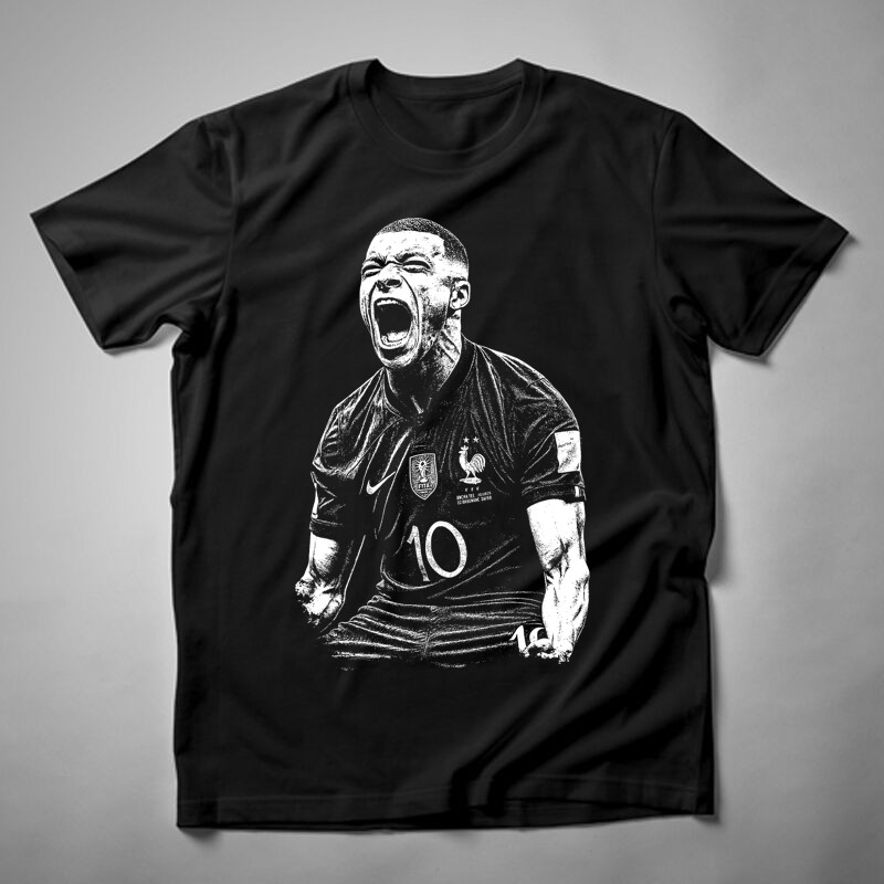 Férfi póló Kylian Mbappe Válogatott