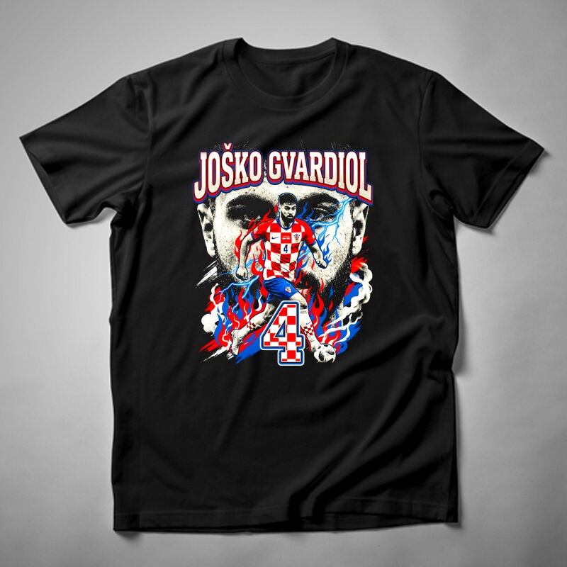 Férfi póló Josko Gvardiol Bootleg